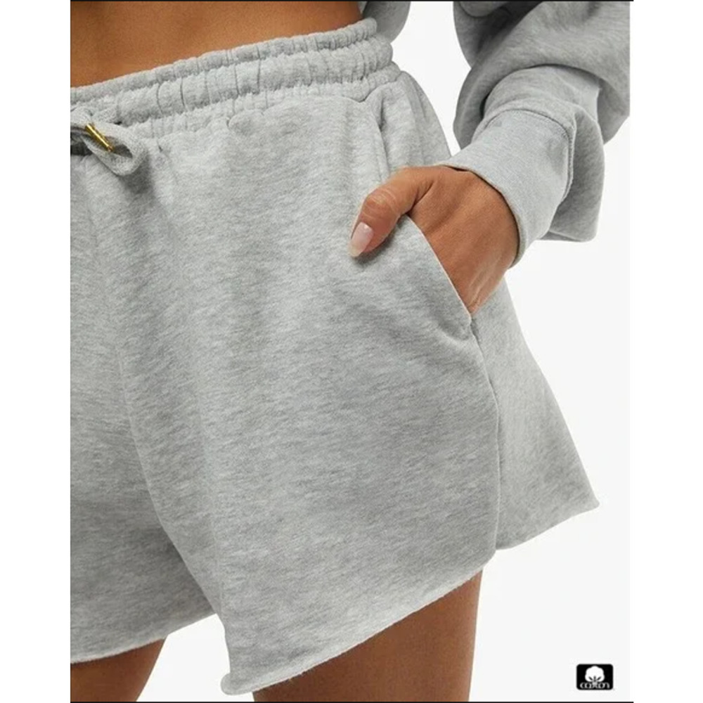 WeWoreWhat Womens Size M NEW Sweat Shorts Heather Gray Athleisure NWT $68
